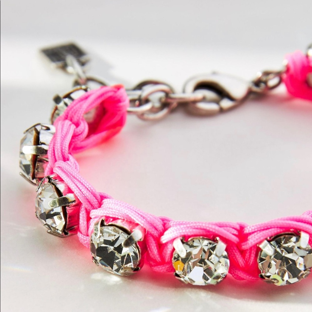 DANNIJO Ellen Pink Crystal Bracelet NWT - Picture 16 of 16